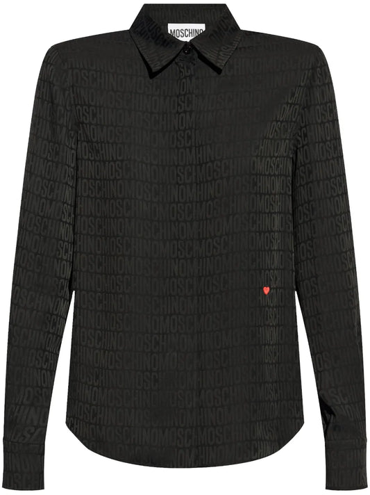 All-Over Logo Print Shirt