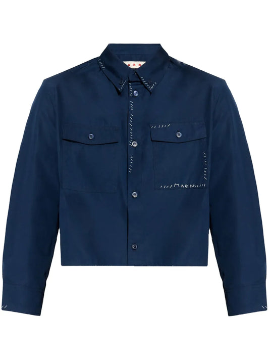 Logo-Embroidered Shirt