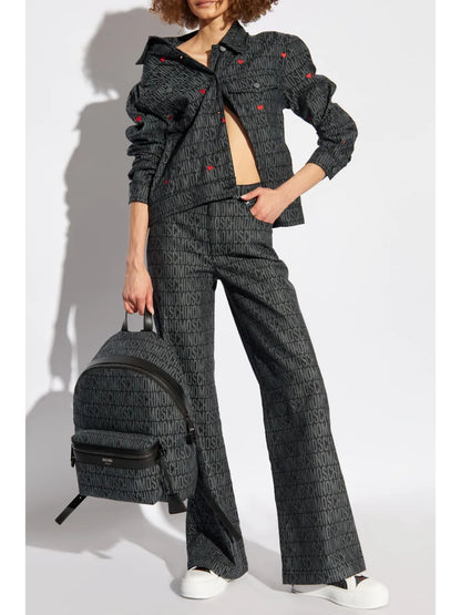 Monogram-Jacquard Trousers