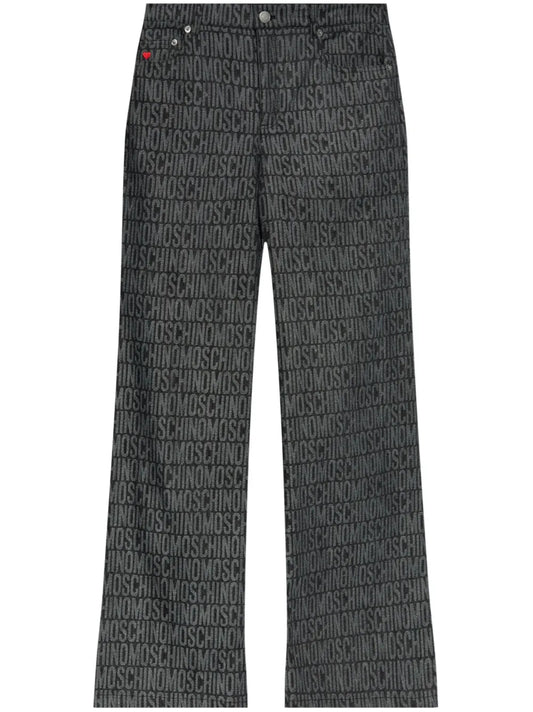 Monogram-Jacquard Trousers