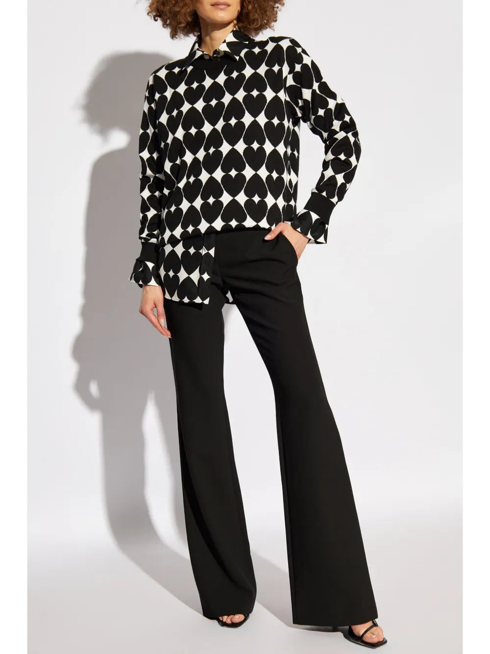Intarsia-Knit Jumper