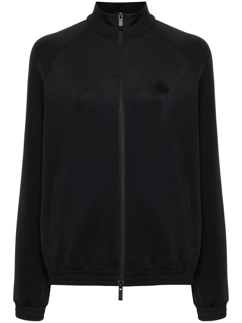 Logo-Patch Zip-Up Sweatshirt