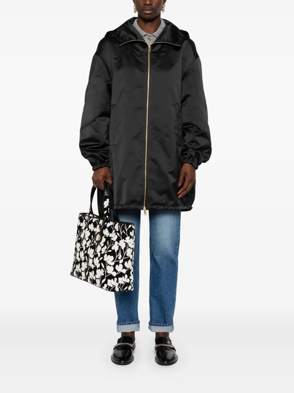 Drawstring Coat