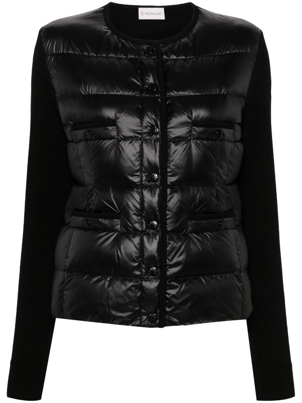 Panelled-Design Jacket