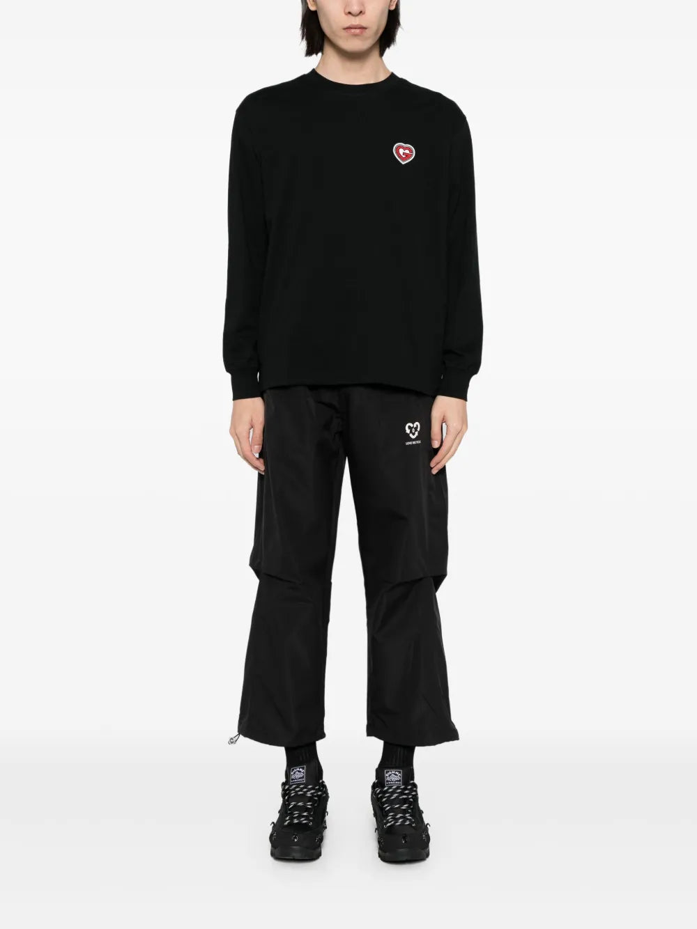 Belted Straight-Leg Cargo Pants