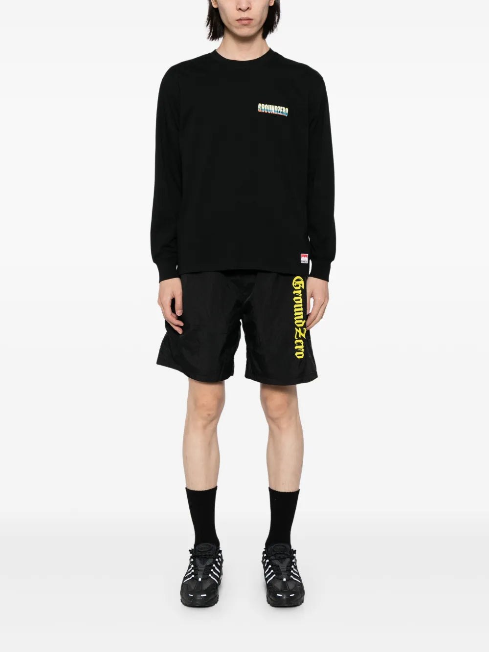 Logo-Print Drawstring-Waist Shorts