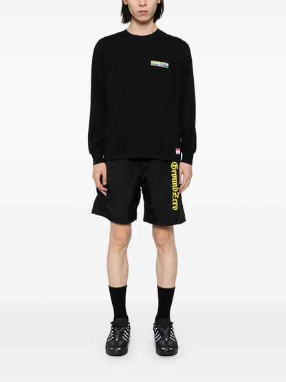 Logo-Print Drawstring-Waist Shorts