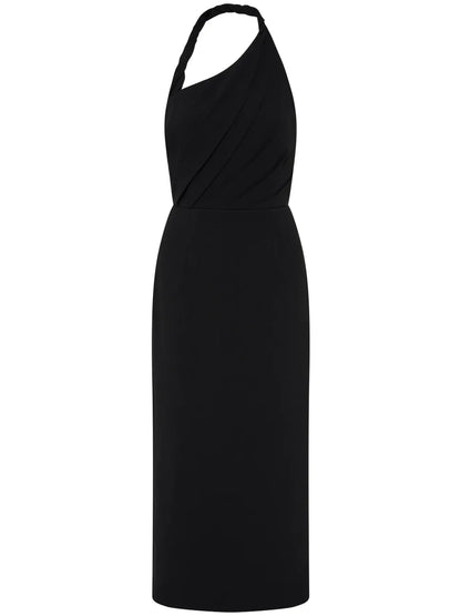 Aria Halterneck Midi Dress