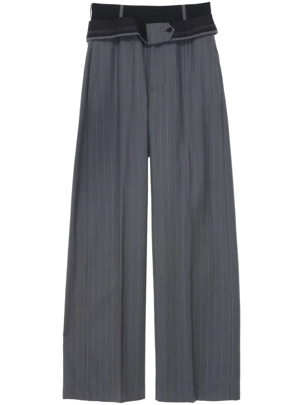 Inside-Out Belt Tailored Trousers