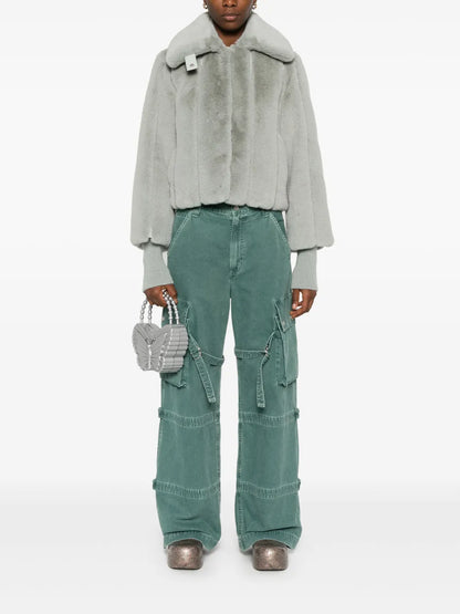 Wide-Collar Jacket