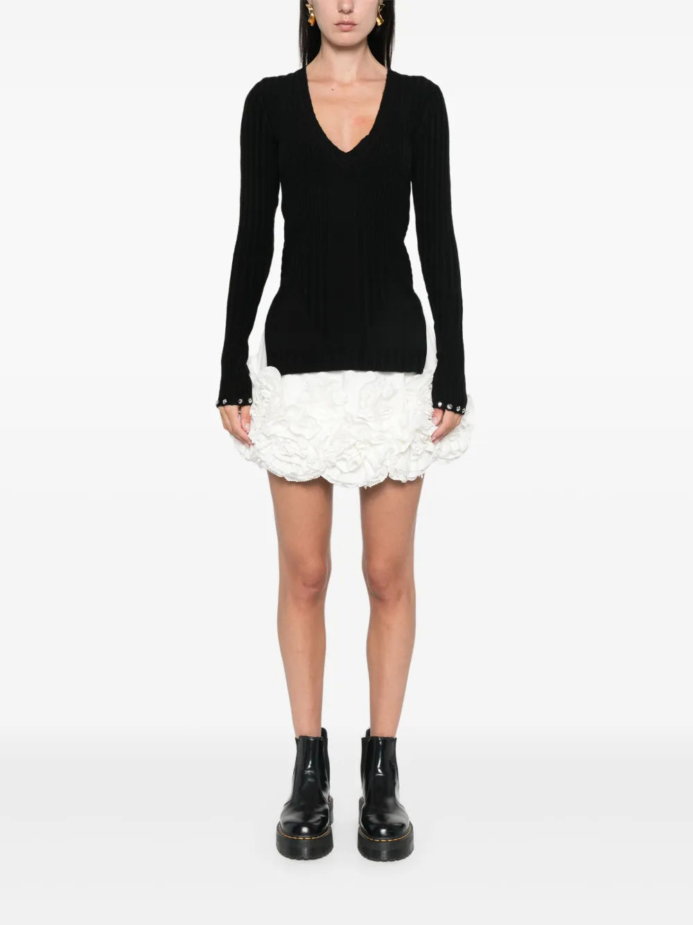 Ribbed-Knit Jumper