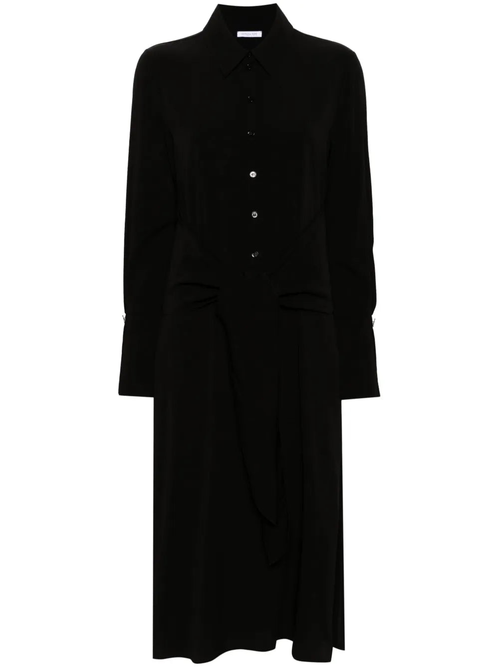 Logo-Charm Midi Dress