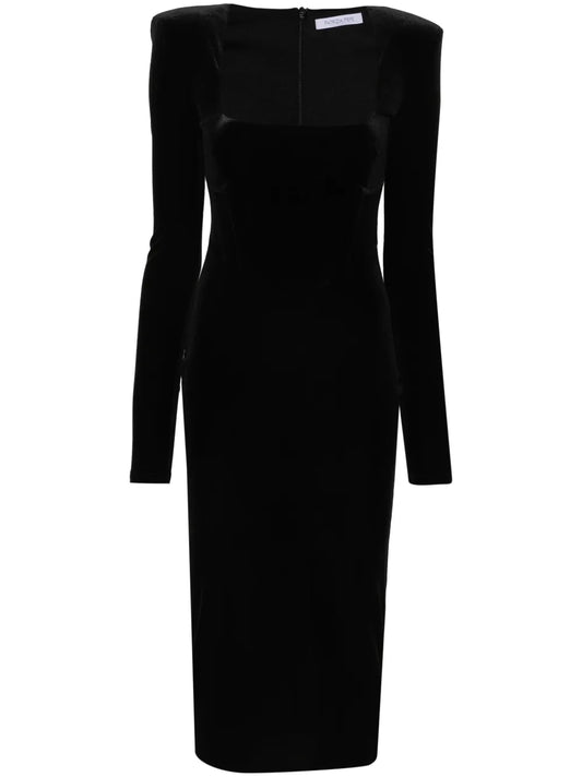 Bustier-Style Midi Dress