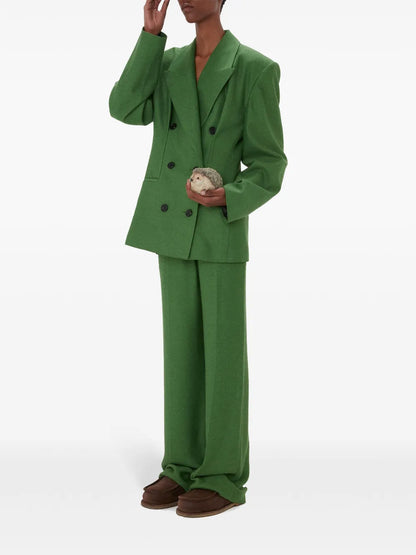 Double-Breasted Hourglass Blazer
