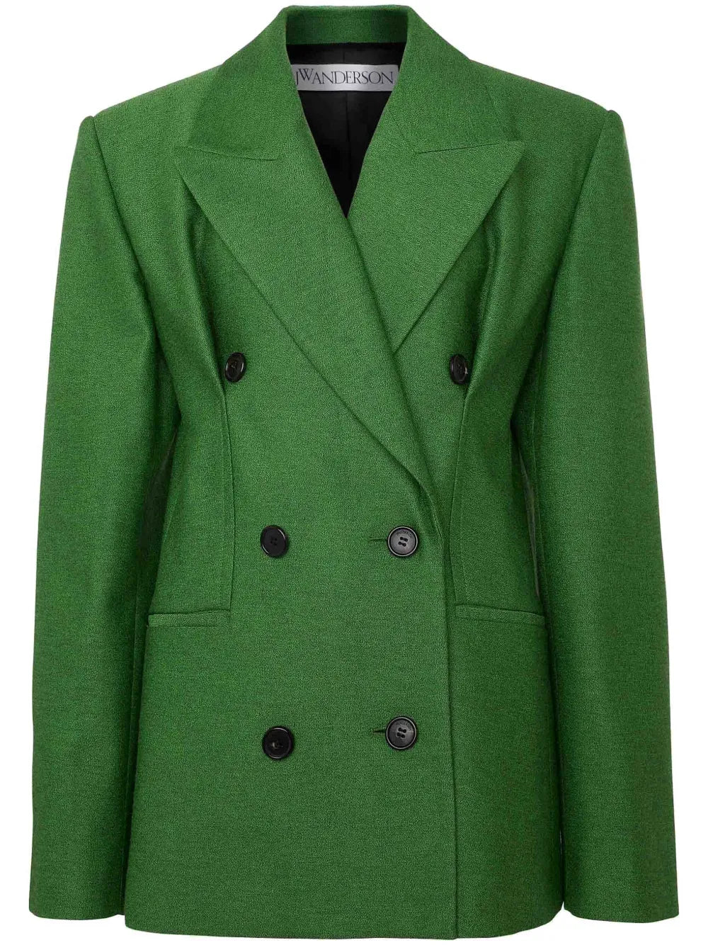 Double-Breasted Hourglass Blazer