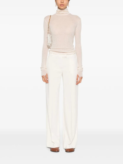 Low-Rise Twill Trousers