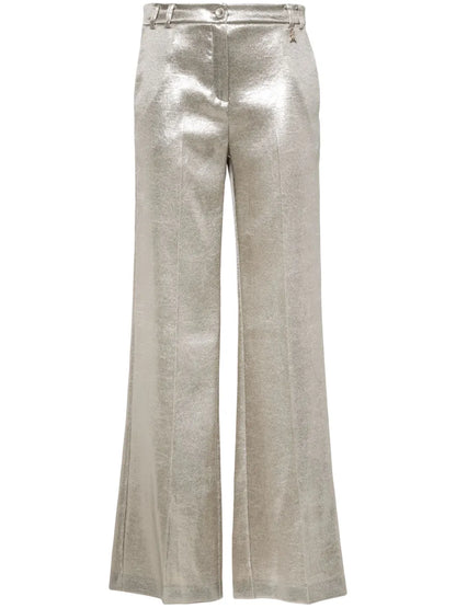 Low-Rise Satin Trousers