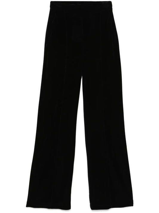 Flared Velvet Trousers