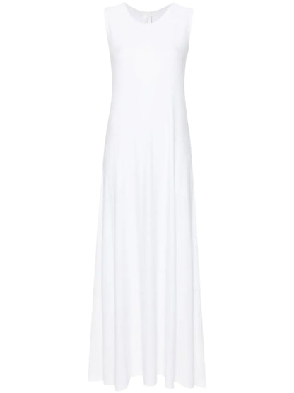Sleeveless A-Line Maxi Dress