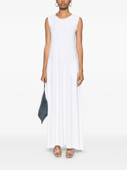 Sleeveless A-Line Maxi Dress