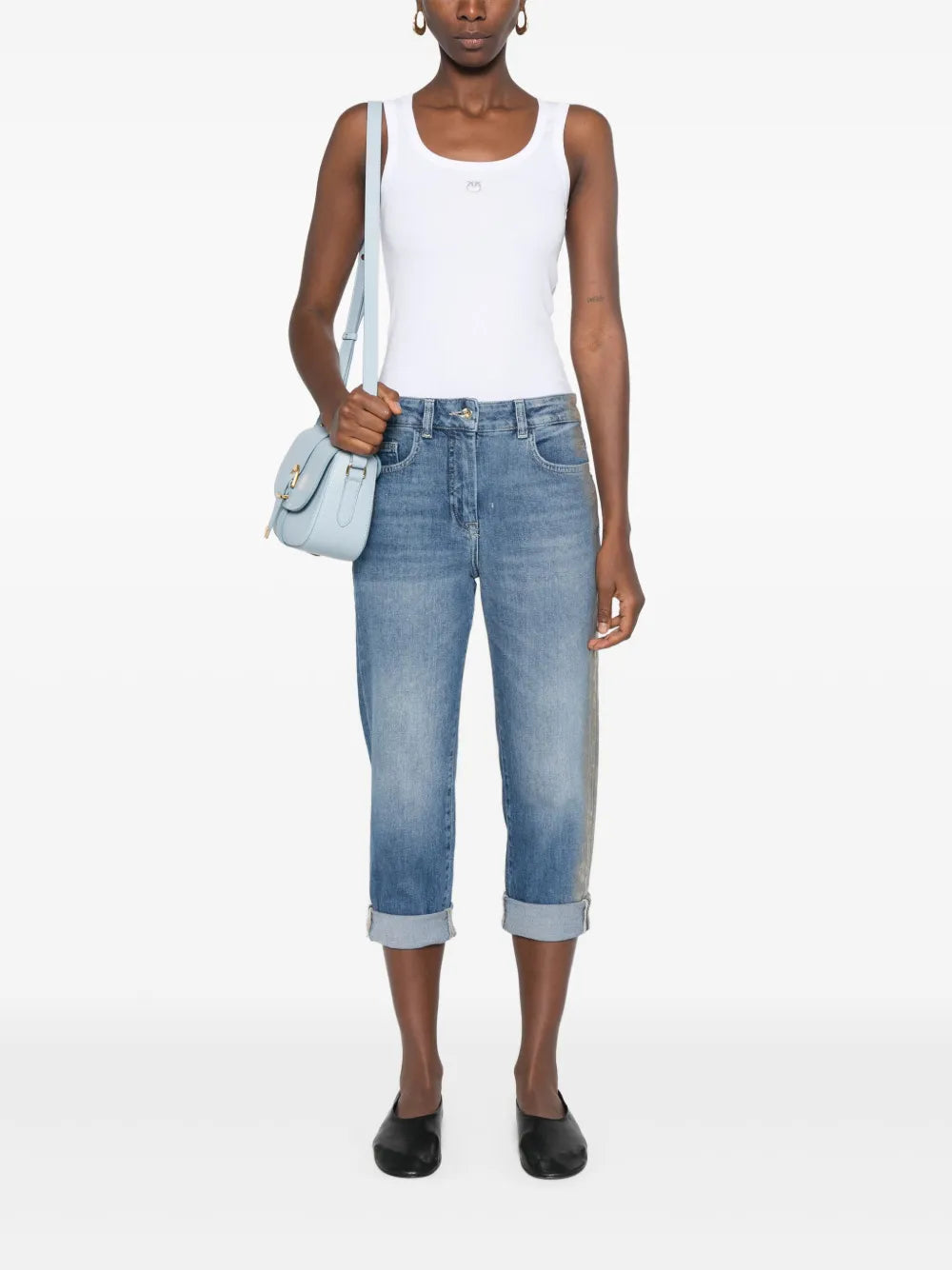Calcolatore Logo-Print Tank Top