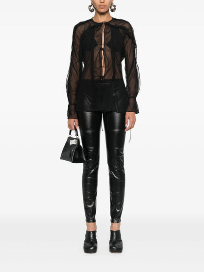 Sheer Silk Blouse