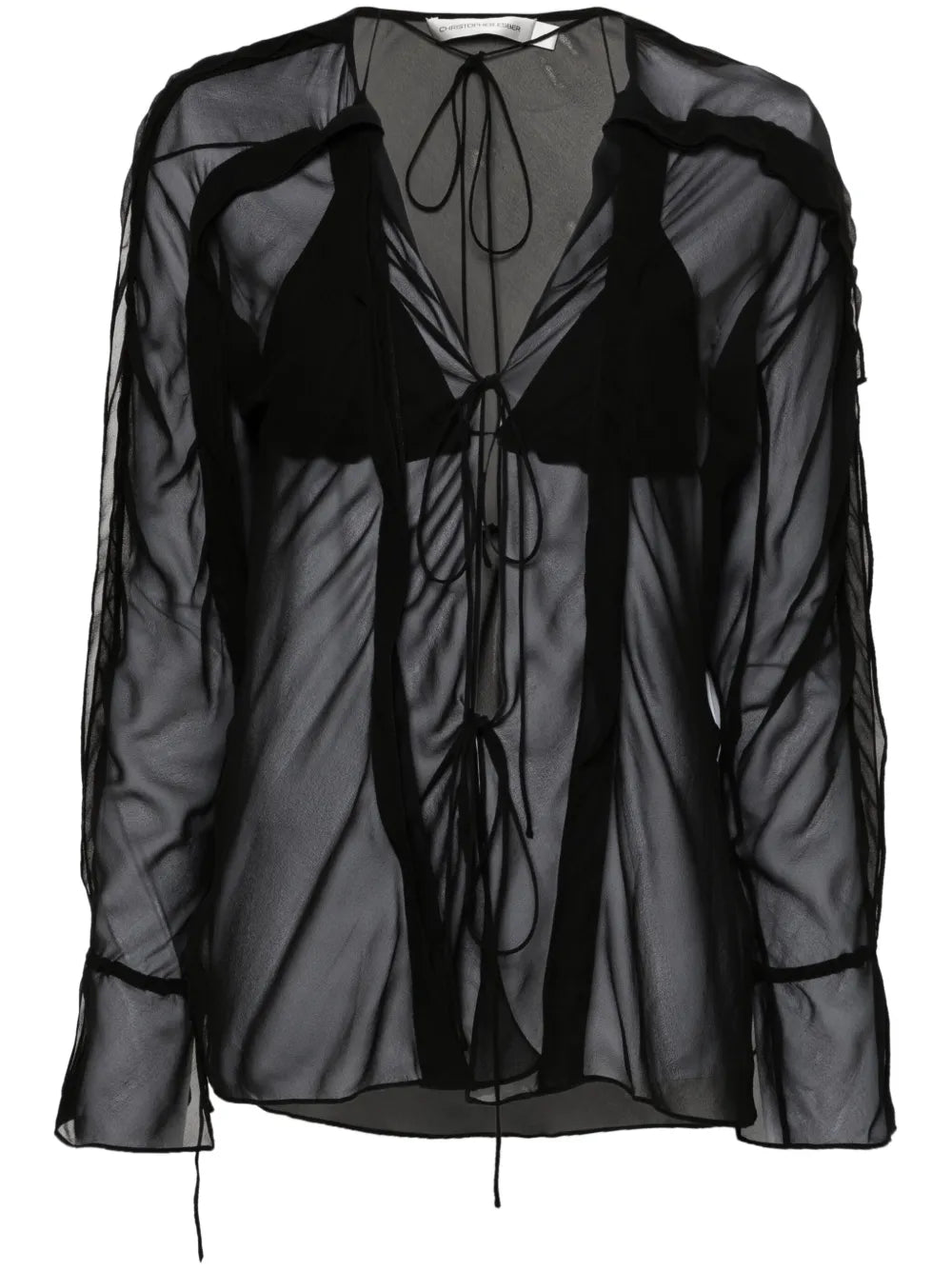 Sheer Silk Blouse