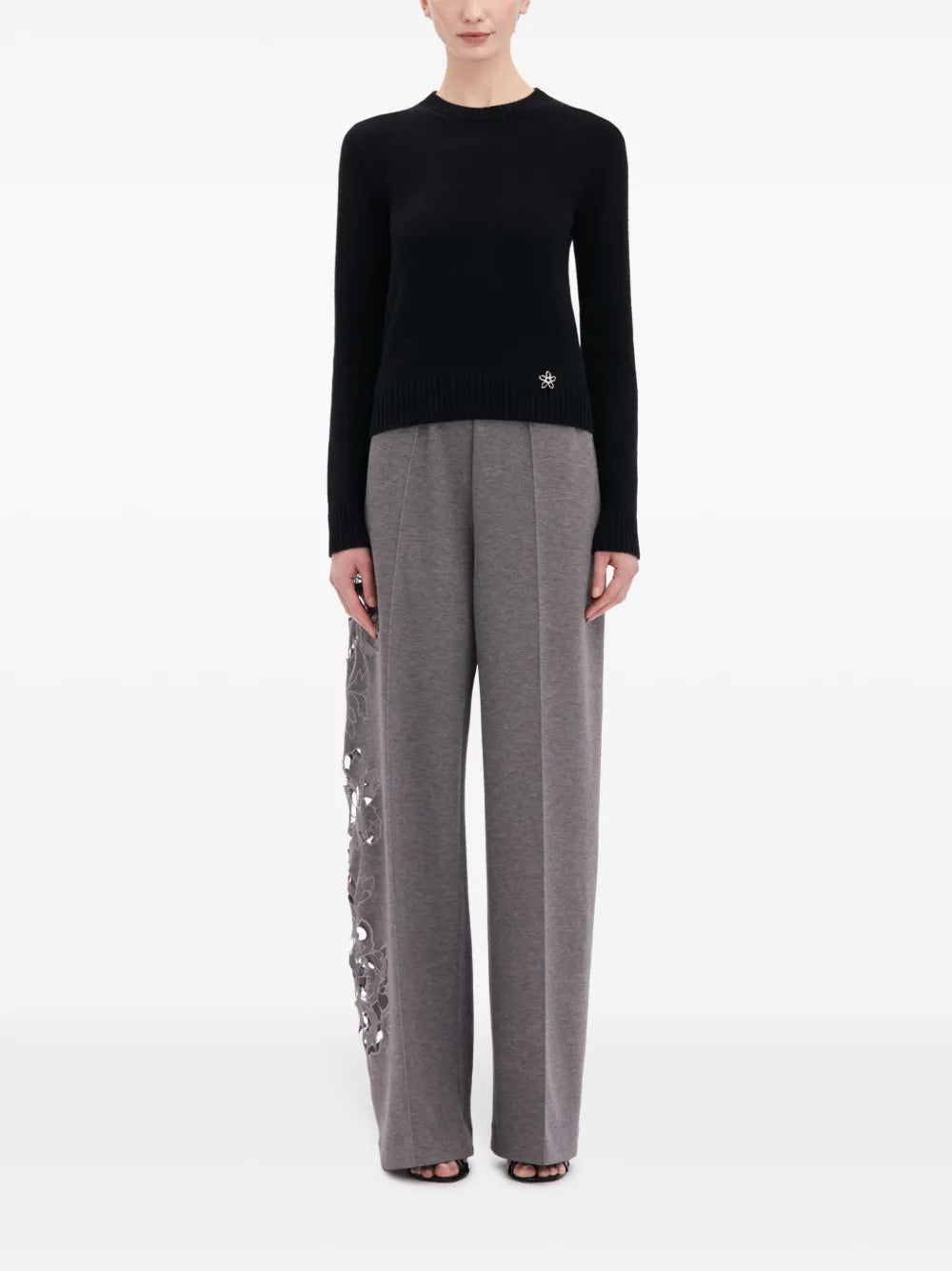 O Flower Cashmere Jumper