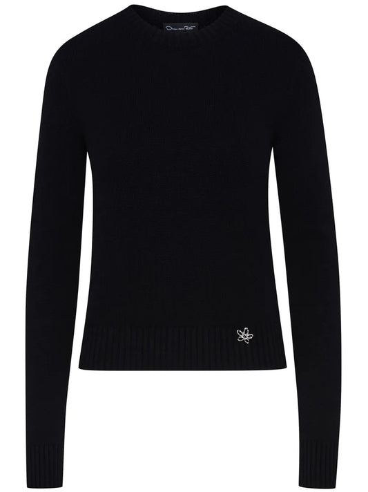 O Flower Cashmere Jumper