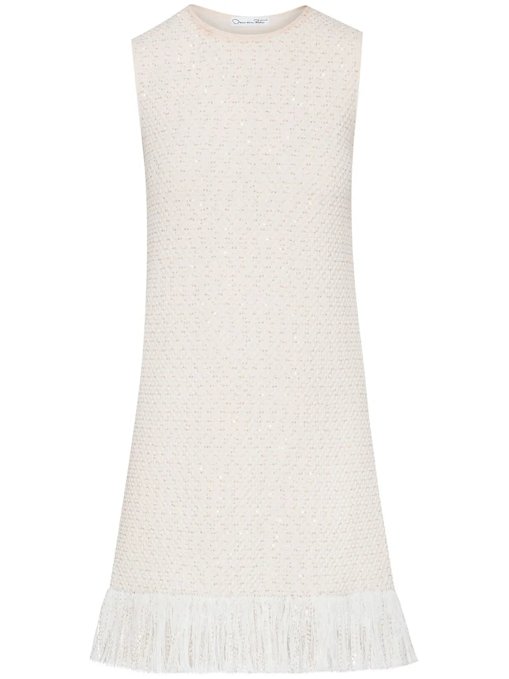 Sequin Tweed Mini Dress