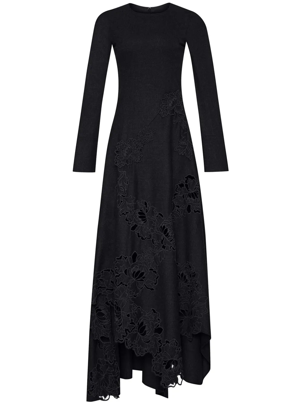 Peony Guipure-Appliqué Dress