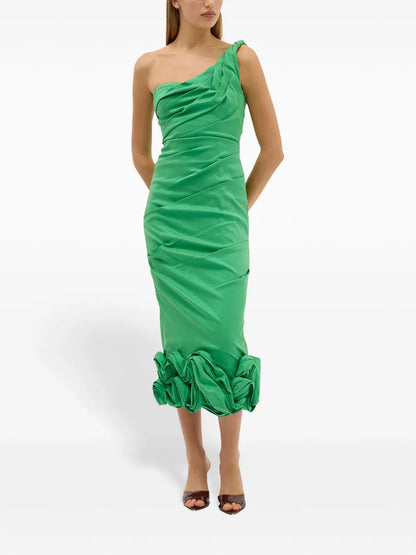 Ochre Midi Dress