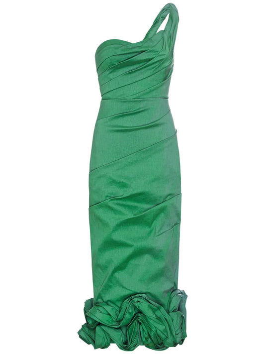 Ochre Midi Dress