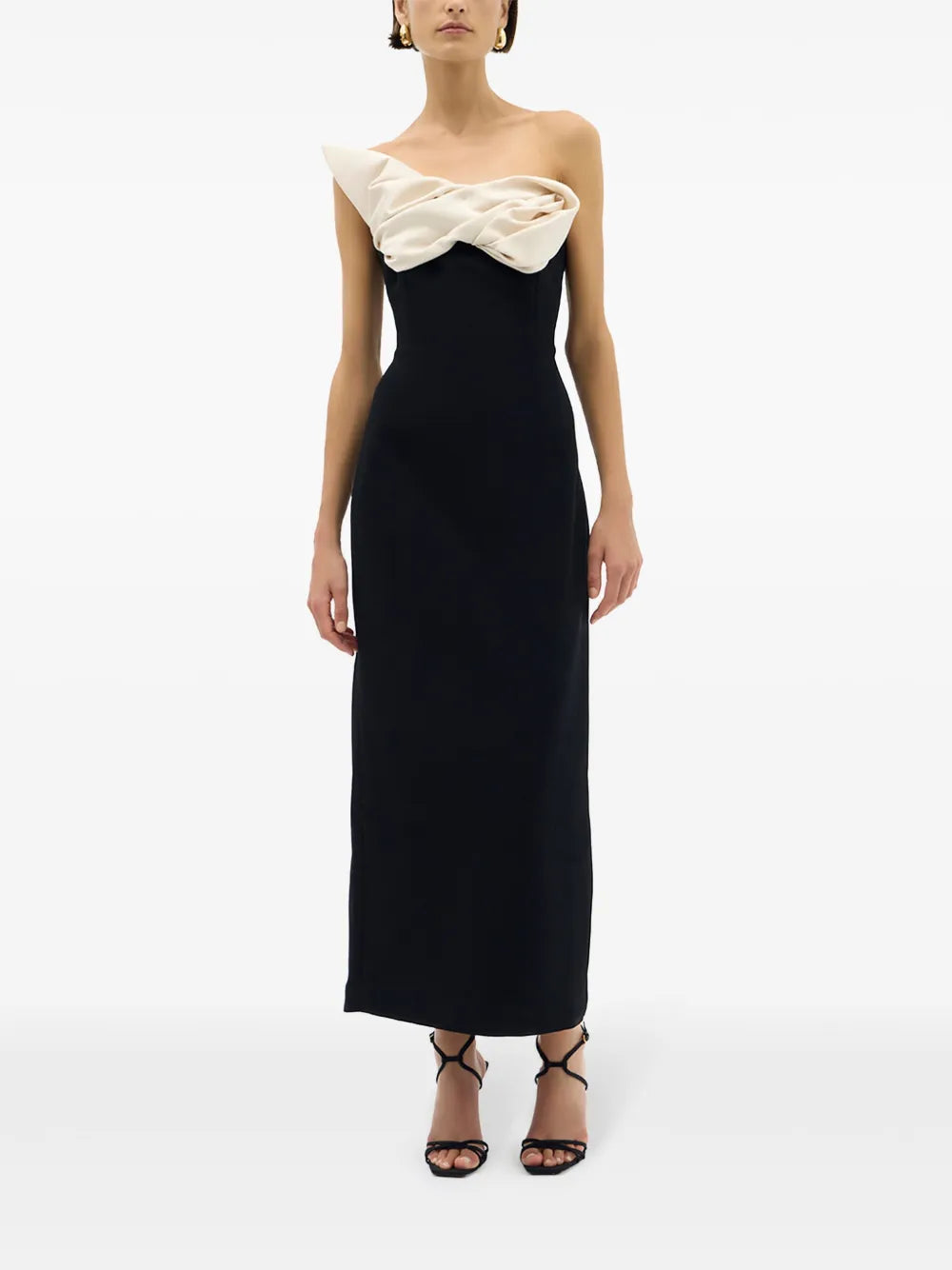 Cassidy Ruched-Detailing Midi Dress