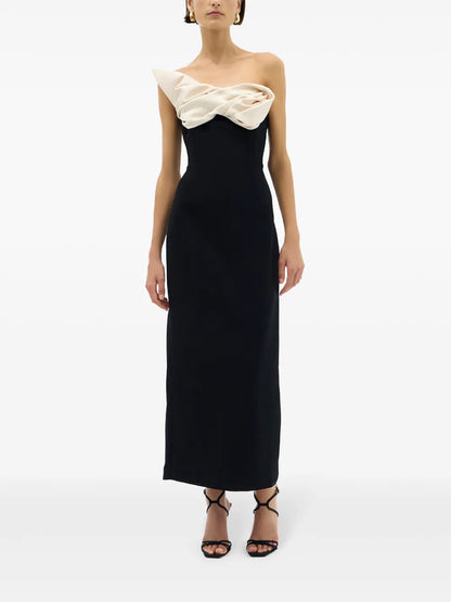 Cassidy Ruched-Detailing Midi Dress