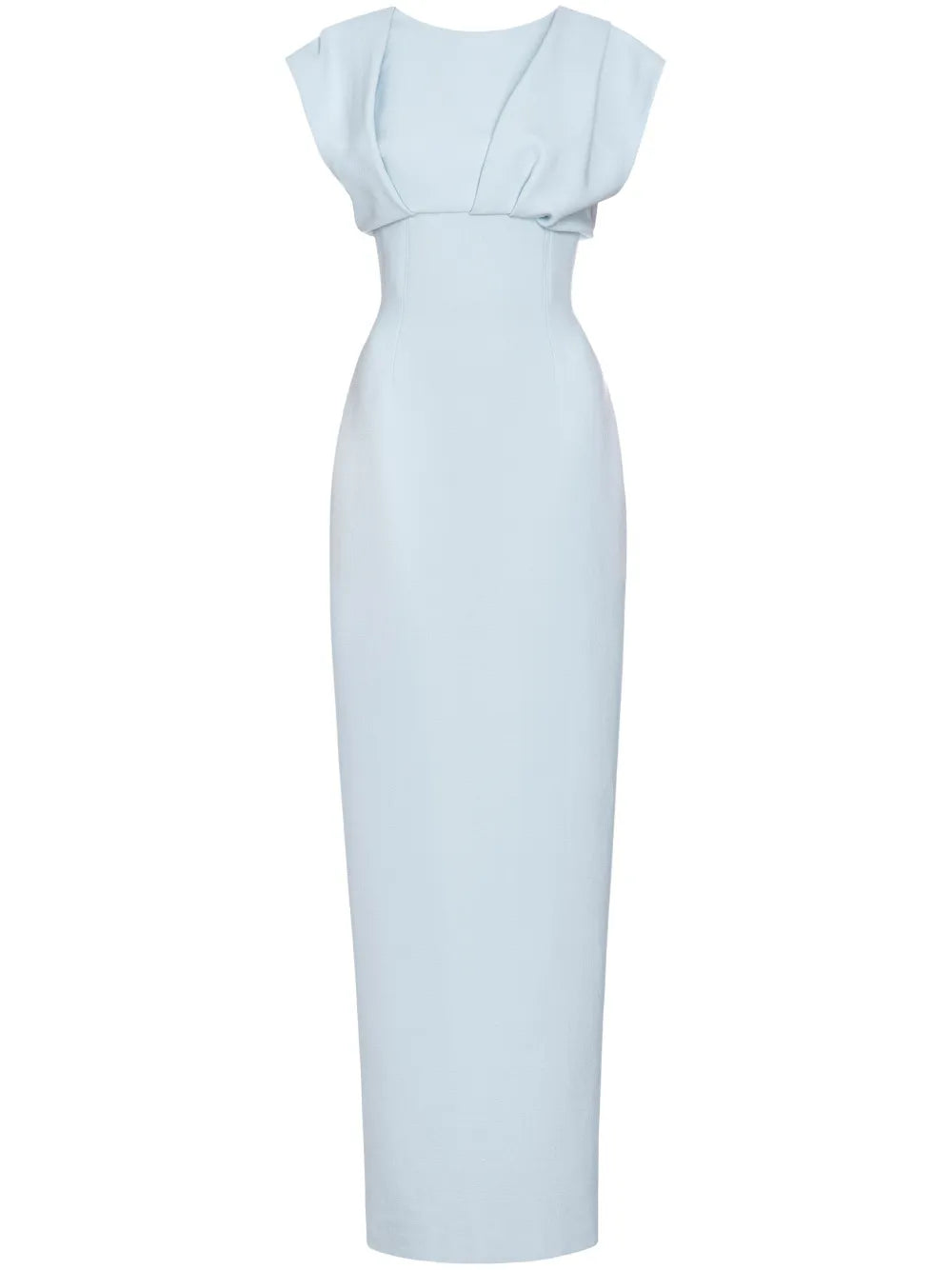Maggie Draped-Detailed Gown