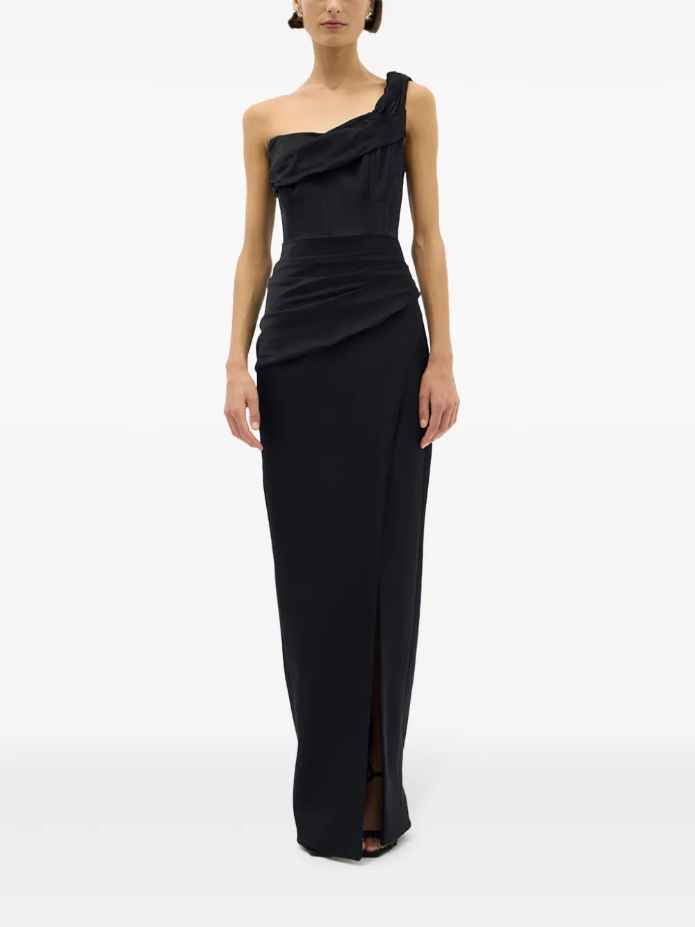 Duke Draped-Detailed Gown