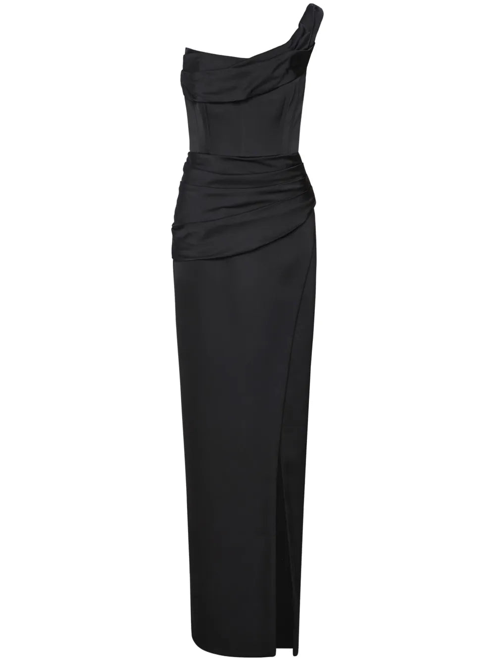 Duke Draped-Detailed Gown