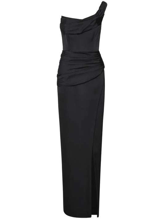 Duke Draped-Detailed Gown