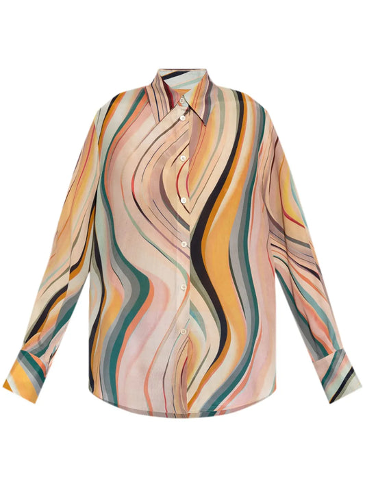 Swirl Print Shirt