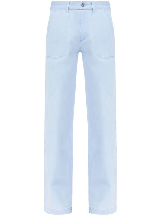 Straight-Leg Cotton Jeans