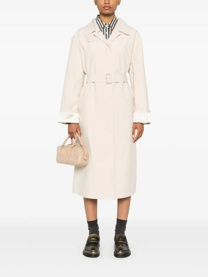 Cotton Single-Breasted Coat