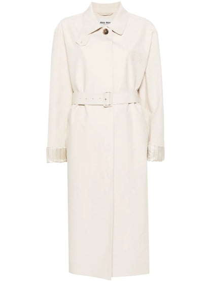 Cotton Single-Breasted Coat