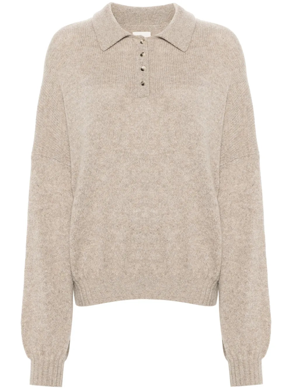 Rene Cashmere Blend Polo Jumper
