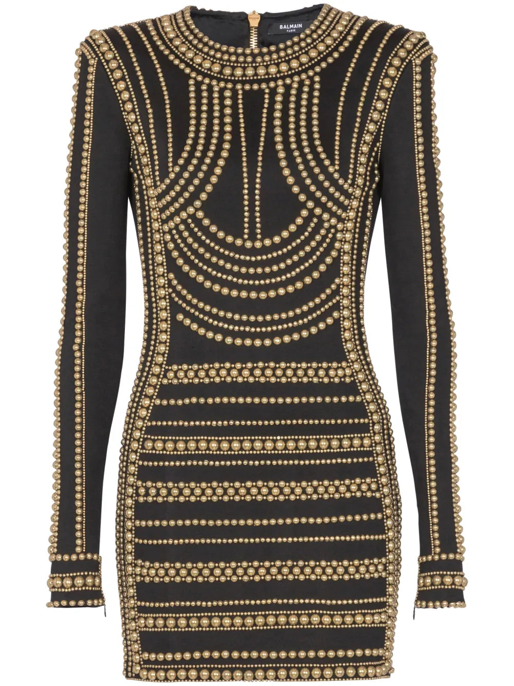 Bead-Embroidered Dress