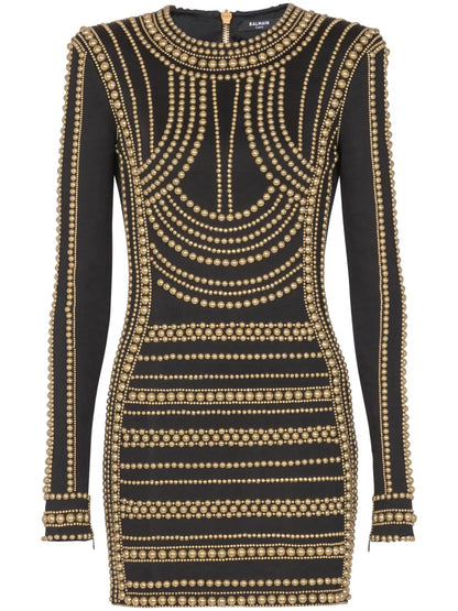 Bead-Embroidered Dress