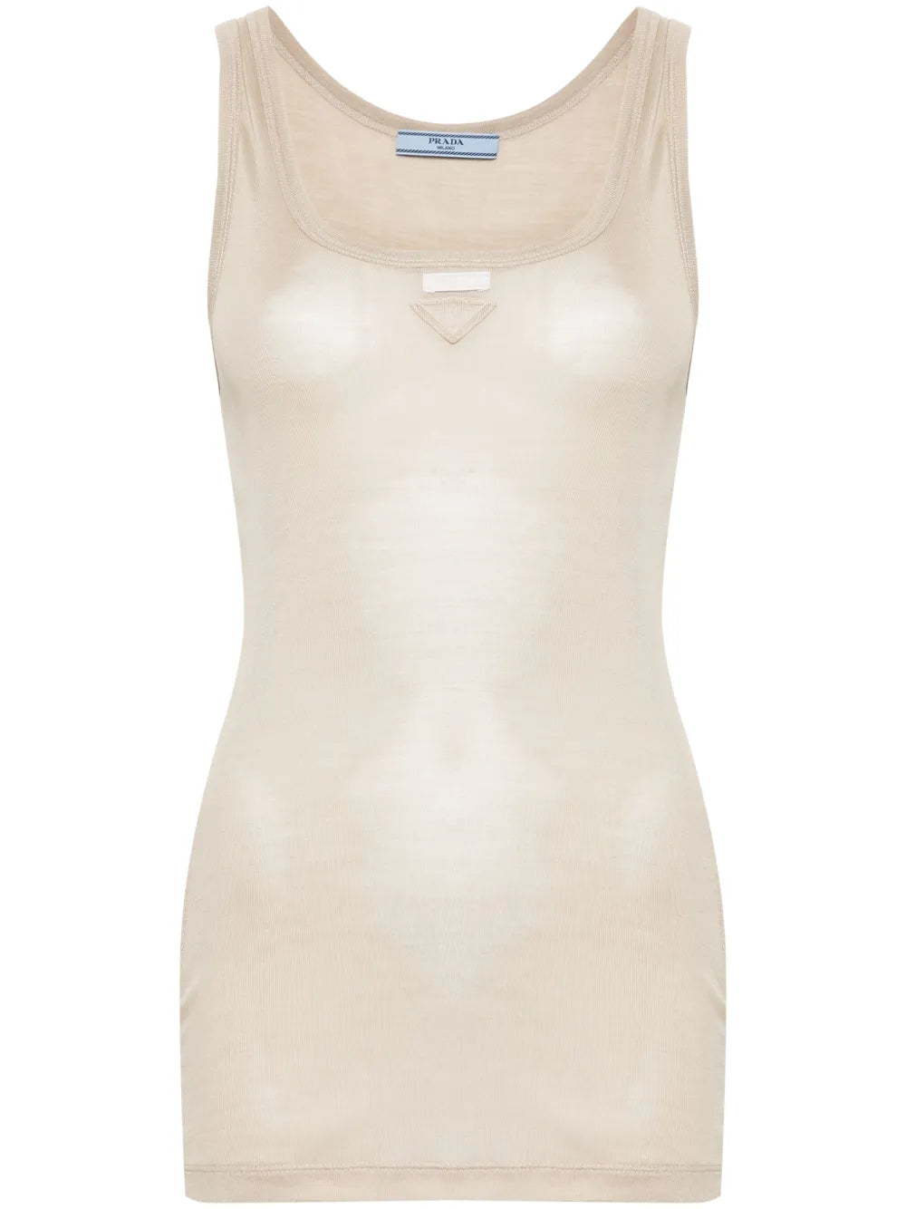 Triangle-Logo Tank Top
