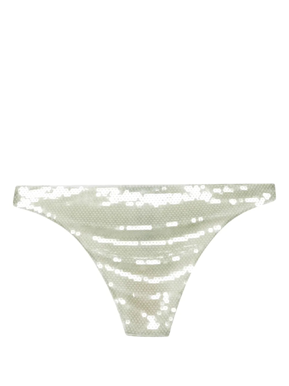 Sequinned Tulle Bikini Bottoms