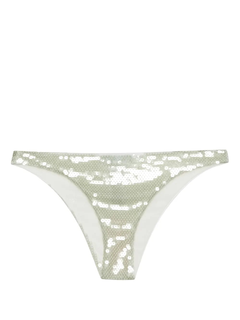 Sequinned Tulle Bikini Bottoms
