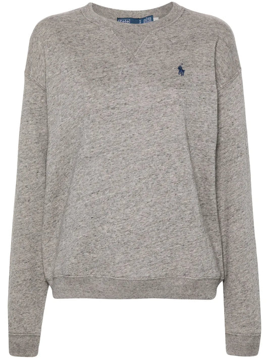 Crew-Neck Jersey Sweatshirt